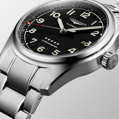 Longines Spirit Black dial Men 42mm