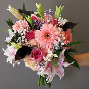 Enchanted Garden Lily Flower Bouquet