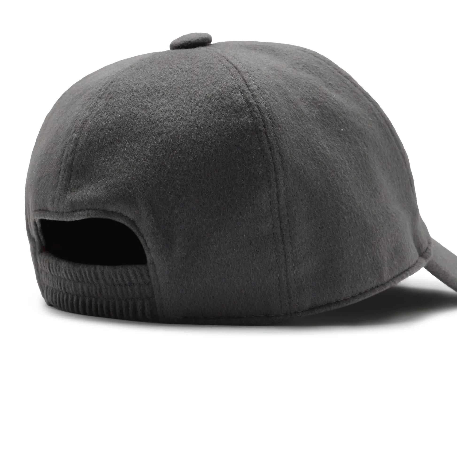 Loro Piana Cashmere Storm System Grey Baseball Cap