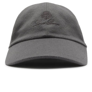 Loro Piana Cashmere Storm System Grey Baseball Cap