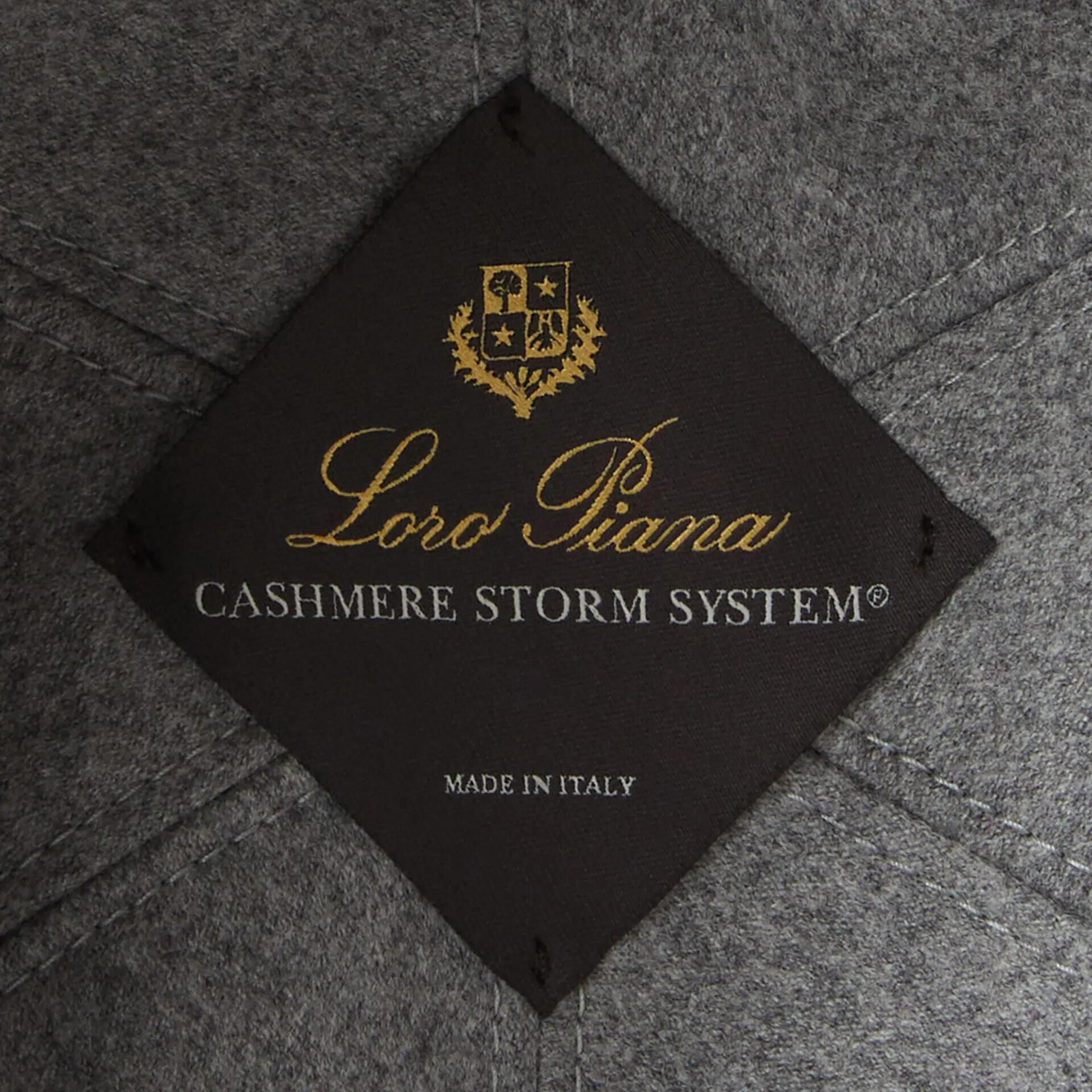 Loro Piana Cashmere Storm System Storm Baseball Cap