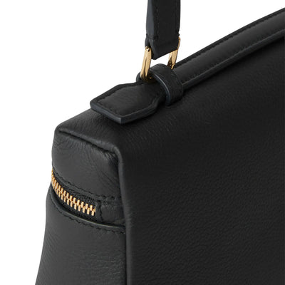 Loro Piana Extra Pocket L19 Black Sun Gold Shoulder Bag
