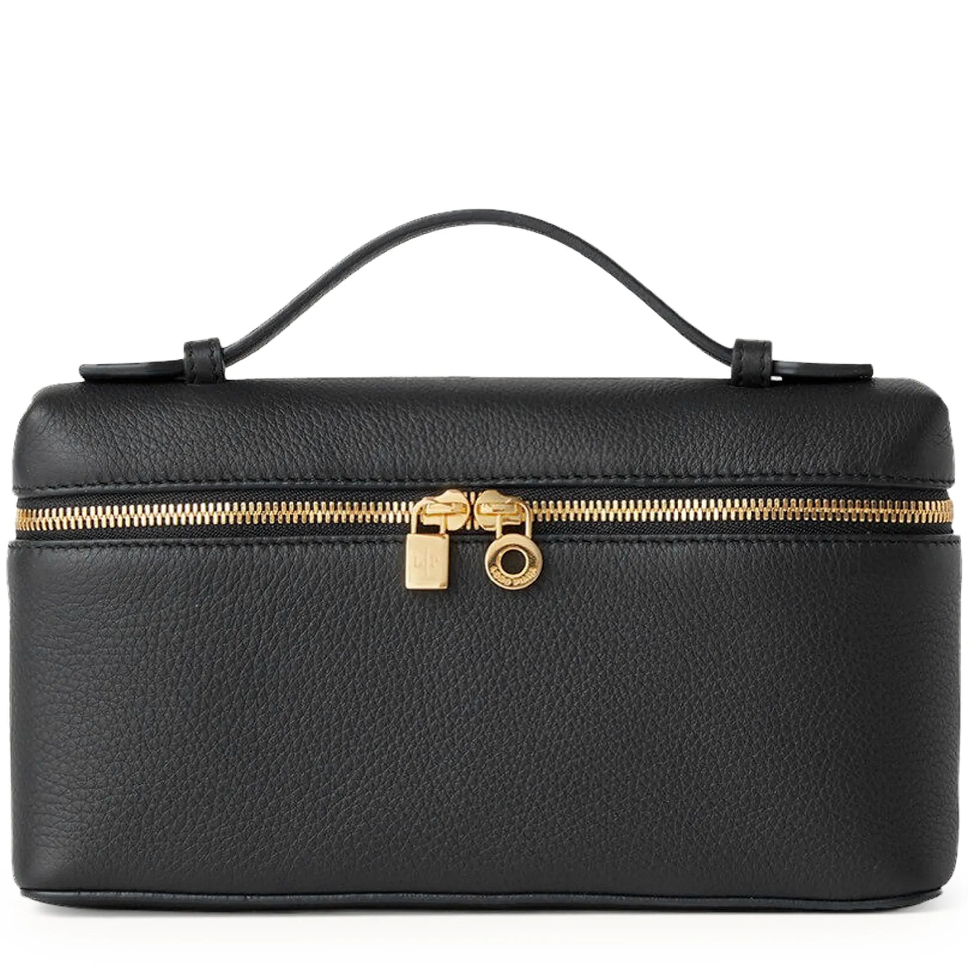 Loro Piana Extra Pocket L19 Black Sun Gold Shoulder Bag