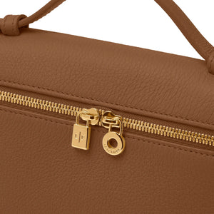 Loro Piana Extra Pocket L19 Camel Sun Gold Shoulder Bag