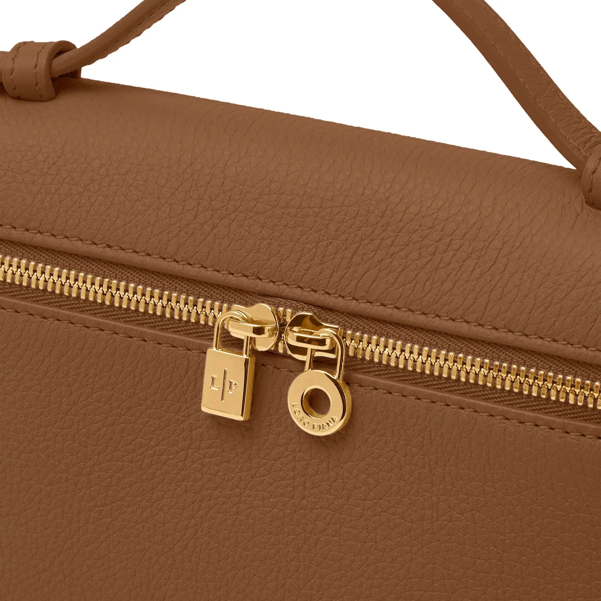Loro Piana Extra Pocket L19 Camel Sun Gold Shoulder Bag