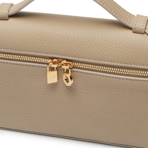 Loro Piana Extra Pocket L19 Light Mastic Sun Gold Shoulder Bag