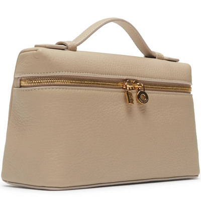 Loro Piana Extra Pocket L19 Light Mastic Sun Gold Shoulder Bag