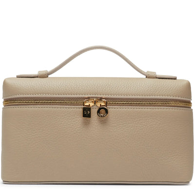 Loro Piana Extra Pocket L19 Light Mastic Sun Gold Shoulder Bag