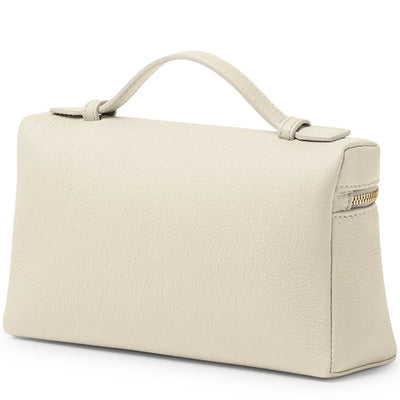 Loro Piana Extra Pocket L19 Whisper White Sun Gold Shoulder Bag