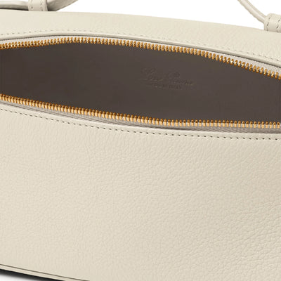 Loro Piana Extra Pocket L19 Whisper White Sun Gold Shoulder Bag