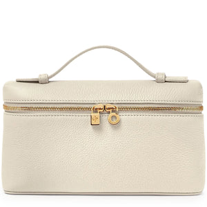 Loro Piana Extra Pocket L19 Whisper White Sun Gold Shoulder Bag