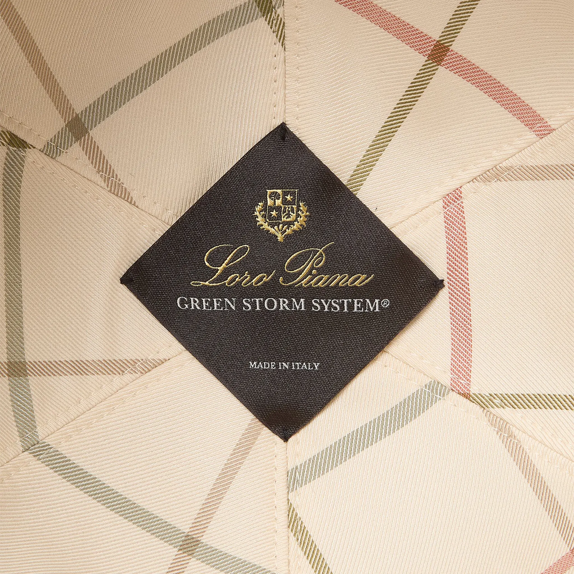Loro Piana Microfibre Storm System Almond Ivory Baseball Cap