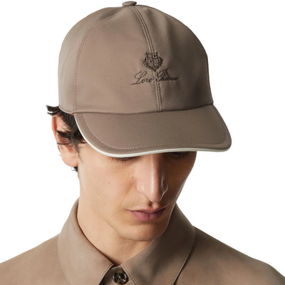 Loro Piana Microfibre Storm System Almond Ivory Baseball Cap