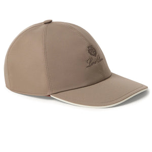 Loro Piana Microfibre Storm System Almond Ivory Baseball Cap