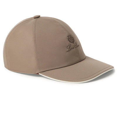 Loro Piana Microfibre Storm System Almond Ivory Baseball Cap