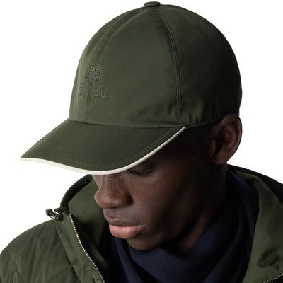 Loro Piana Microfibre Storm System Ireland Green Ivory Baseball Cap