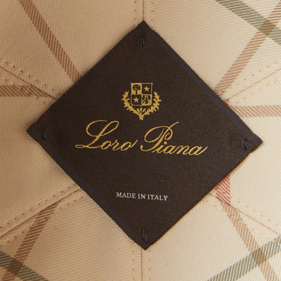 Loro Piana Microfibre Storm System Taiga Ivory Baseball Cap