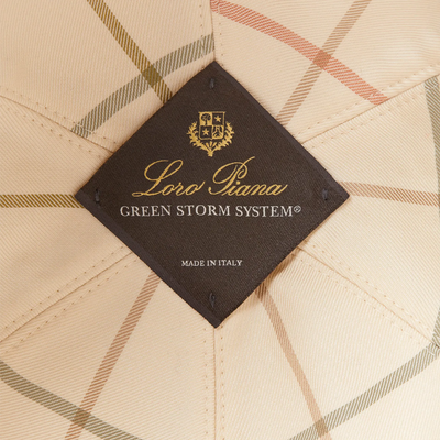 Loro Piana Microfibre Storm System Thyme Ivory Baseball Cap