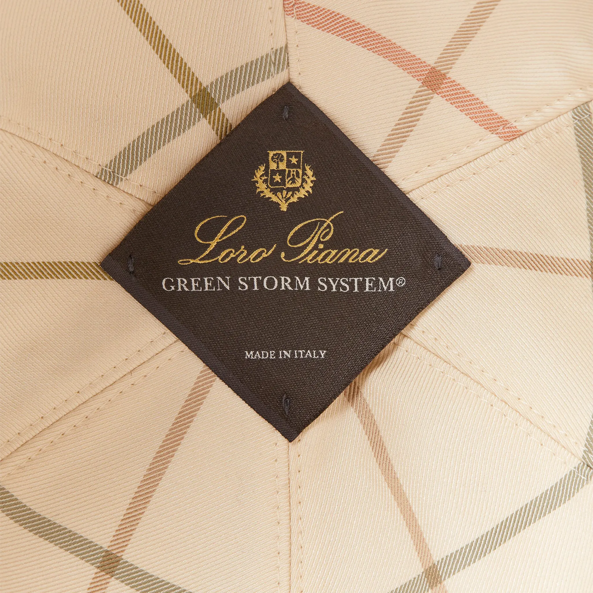 Loro Piana Microfibre Storm System Thyme Ivory Baseball Cap