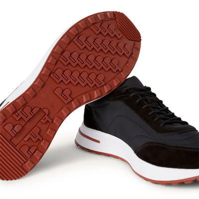 Loro Piana Week End Walk Black Sneaker