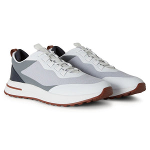Loro Piana Week End Walk Frost Grey Linen Mesh Sneaker