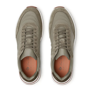 Loro Piana Week End Walk Tobacco Sneaker