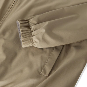 Loro Piana Windmate Storm System Tobacco Ermine Brown Bomber Jacket