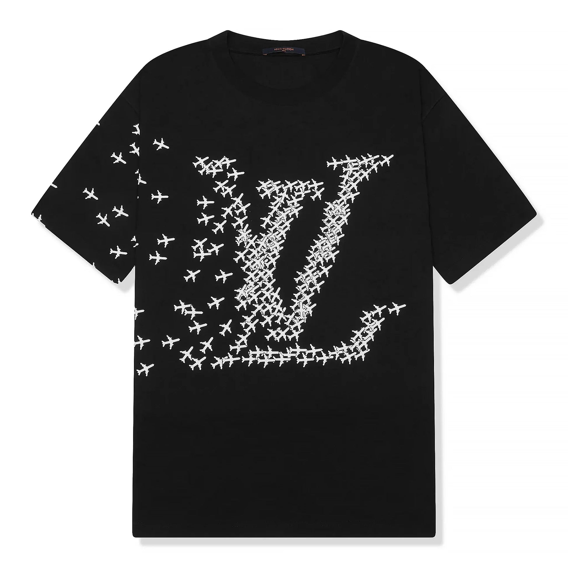 Louis Vuitton 2054 Planes Black T Shirt