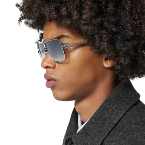 Louis Vuitton Attitude Silver Sunglasses