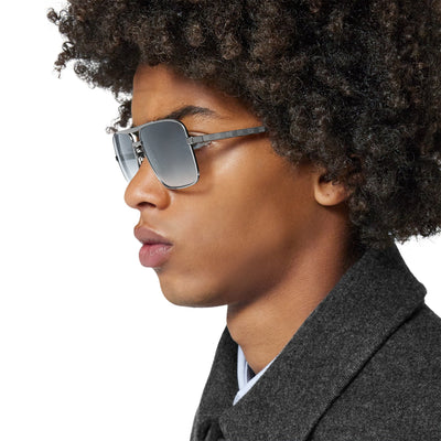 Louis Vuitton Attitude Silver Sunglasses