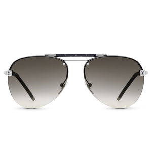 Louis Vuitton Clockwise Canvas Grey Sunglasses