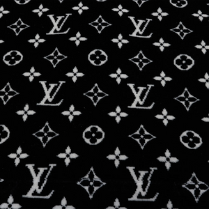Louis Vuitton LV Monogram Oversized Black Hoodie