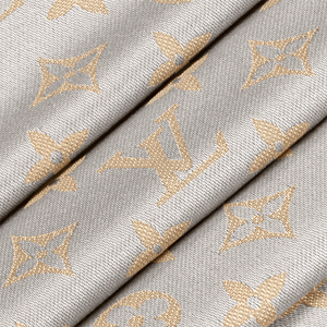 Louis Vuitton Monogram Shine Greige Shawl