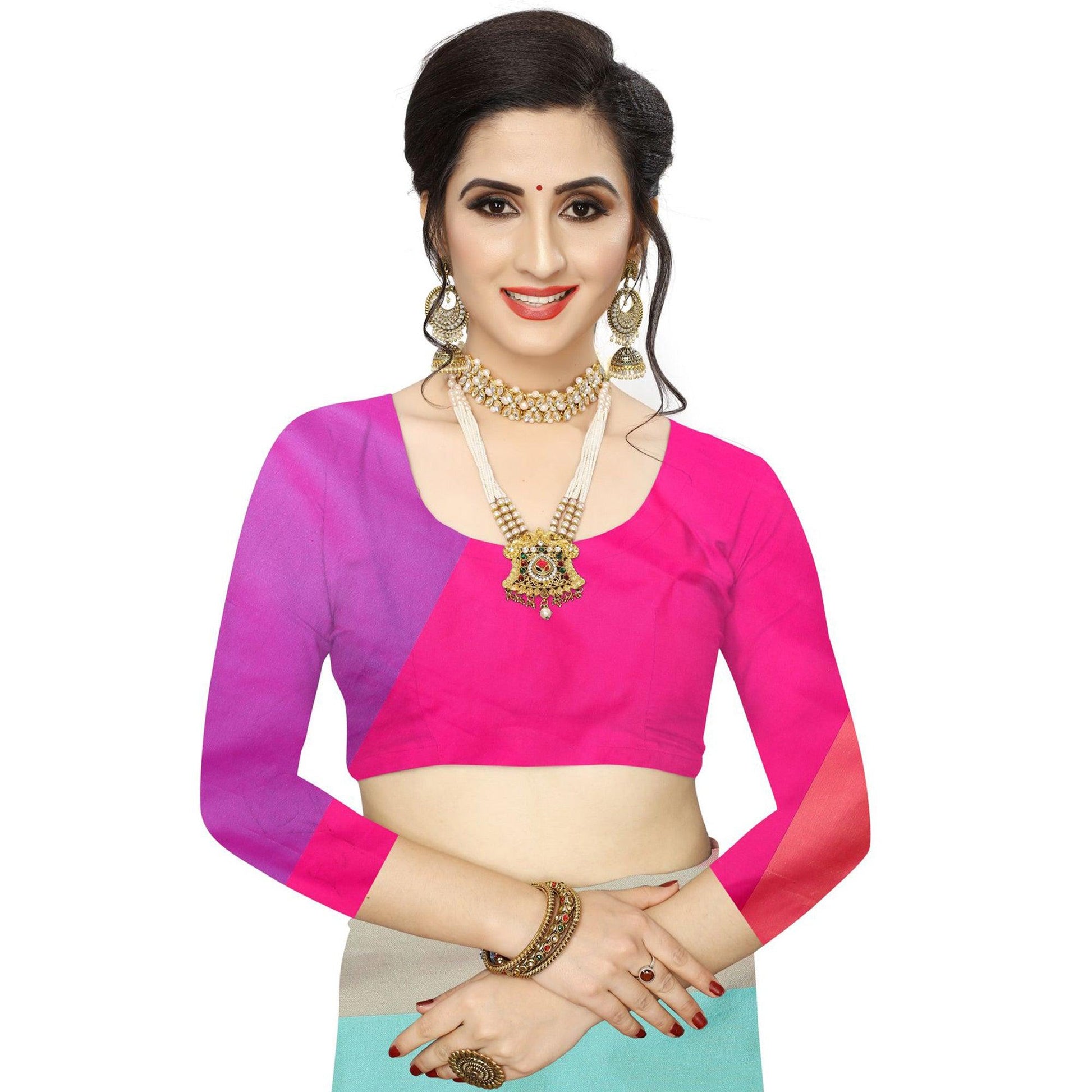 Lovely Parrot Green Colored Festive Wear Woven Sana Silk Saree