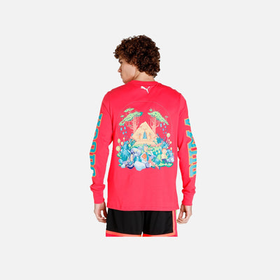 Puma | RICK AND MORTY LONG SLEEVE BASKETBALL T-SHIRT