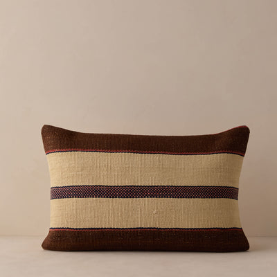 Vintage Lumbar Pillow No. 363, 16" x 24"