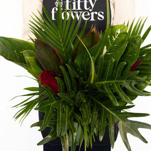 Lush Green Amazon Greenery Centerpiece