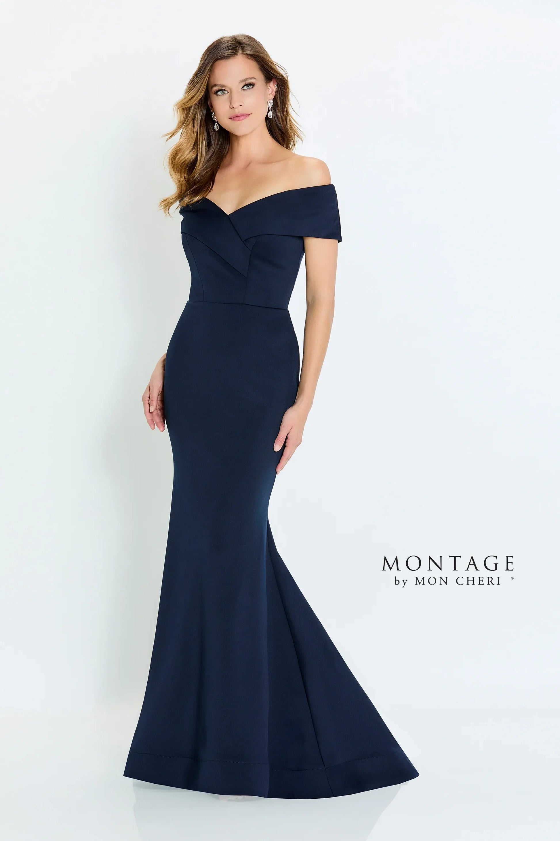 Montage M539 Long Formal Mermaid Evening Dress