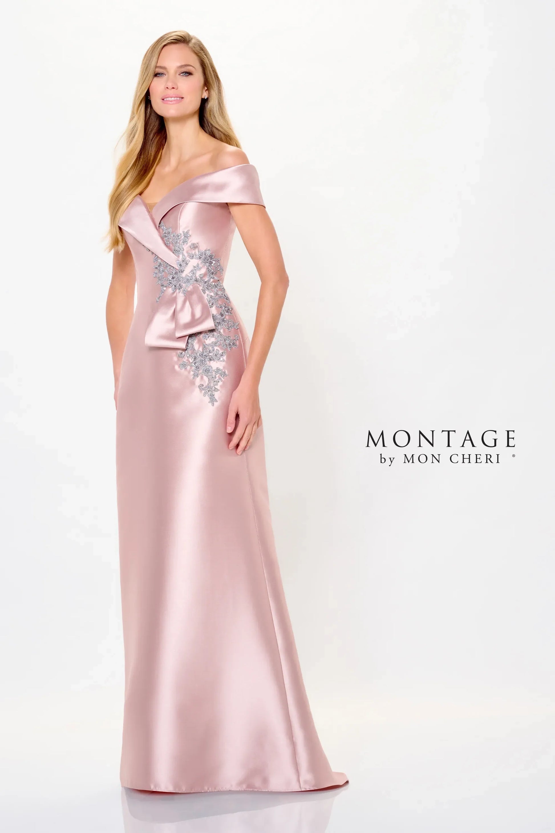Montage M904 Beaded Formal Long Mermaid Evening Dress