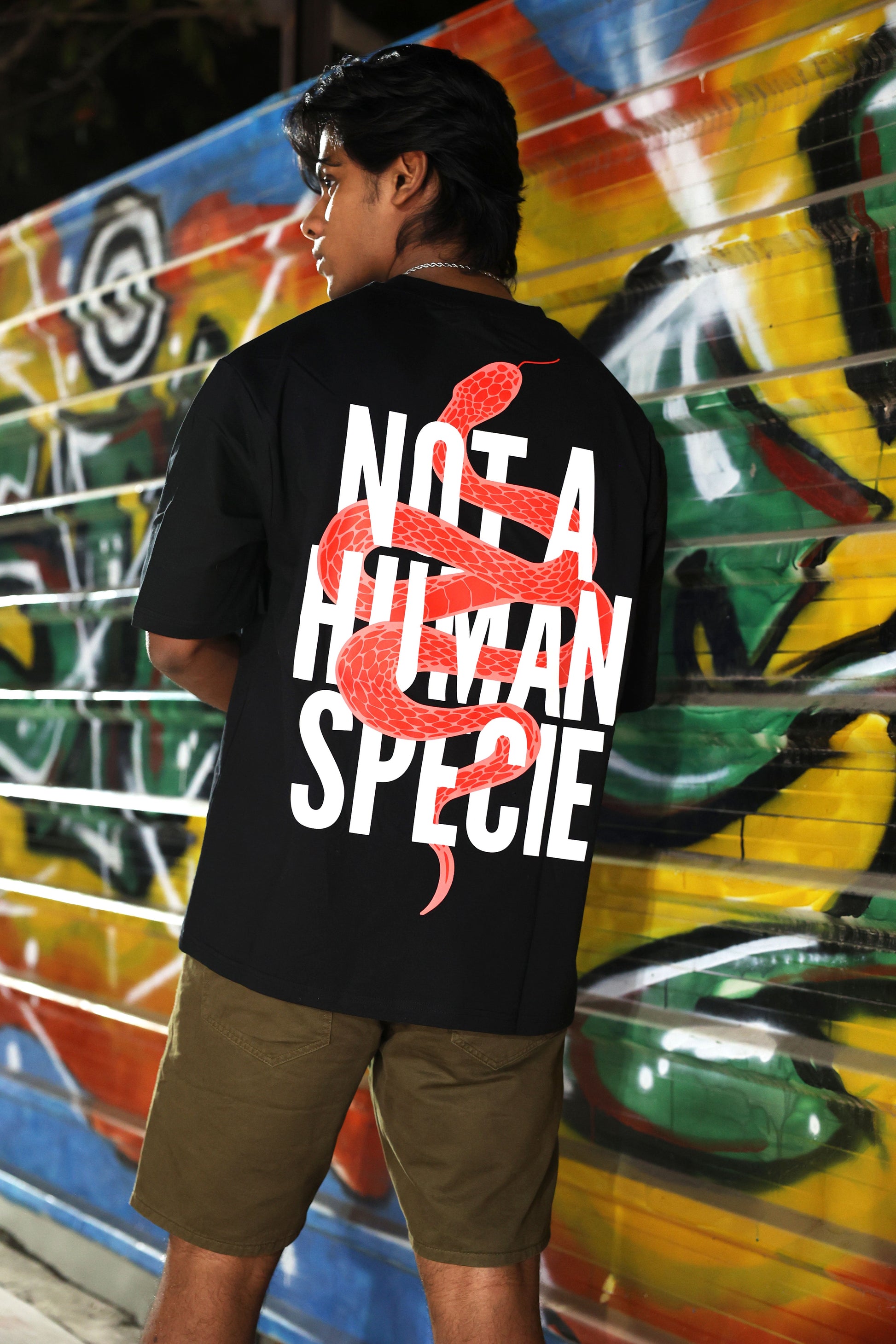 NOT A HUMAN SPECIE T-SHIRT - Moondust