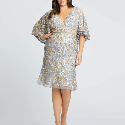 Mac Duggal 5191 Platinum/Multi 16W