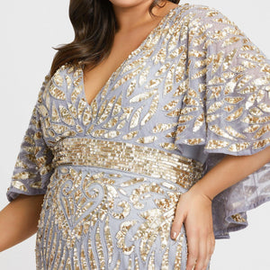 Mac Duggal 5191 Platinum/Multi 16W