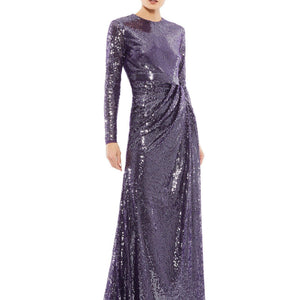 Mac Duggal 10824 Dark Amethyst 4 Sale