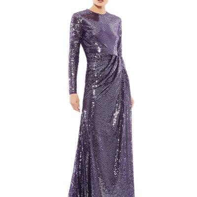 Mac Duggal 10824 Dark Amethyst 4 Sale