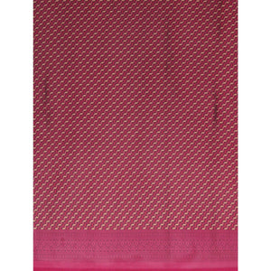 Magenta Casual Wear Printed Art Silk Saree