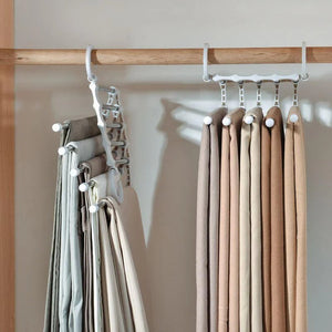 5 in 1 Stainless Steel Foldable Hanger