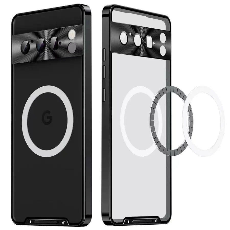 Pixel 7 Series Luxe Guard Ultra Thin Metal Frame Case