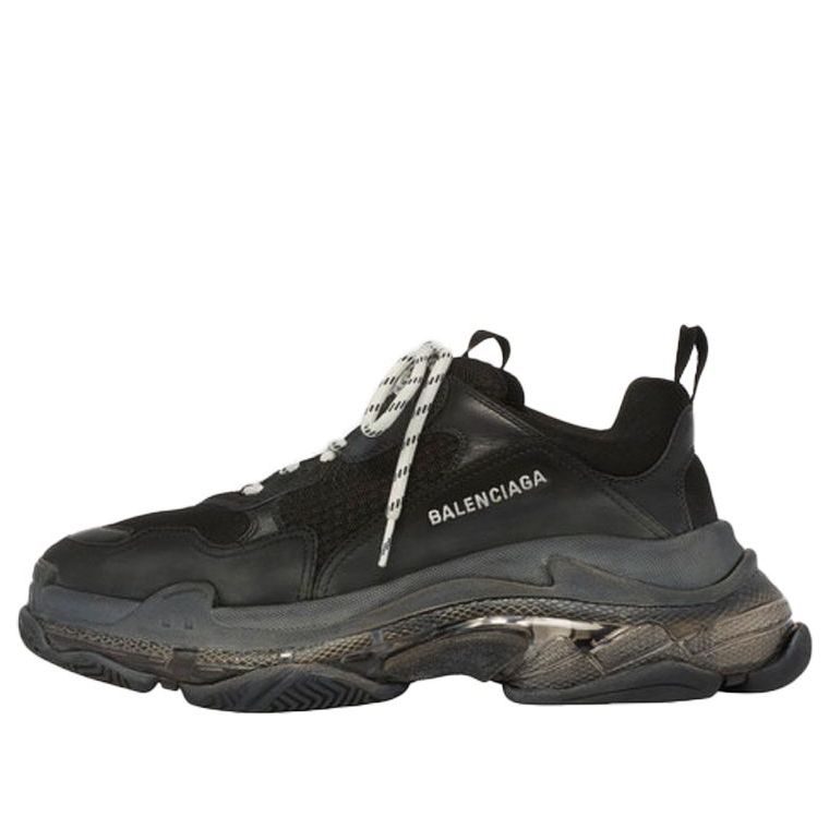 Balenciaga Triple S Black Clear Sole (Women'S)