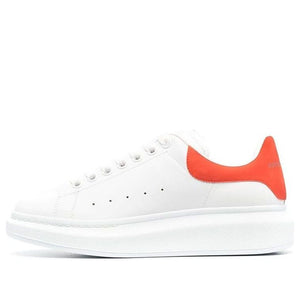 Alexander Mcqueen Oversized White Warm Orange