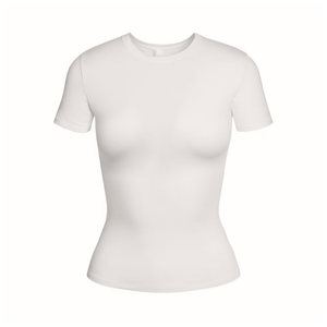 Skims Cotton Jersey T-Shirt Marble